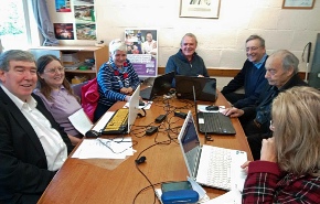 Computer Friendly helping at Harpenden Seniors Day